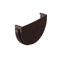 STANDARD Заглушка желоба (КОРИЧНЕВЫЙ)