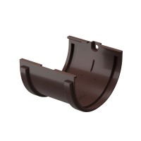 STANDARD Соединитель желобов (КОРИЧНЕВЫЙ)