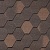 QUIET TILE ROMBICA Медь